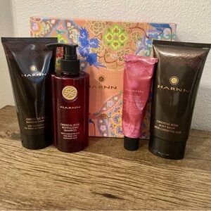 ❗️Rare❗️Harnn Oriental Rose Shampoo, Conditioner, Body Balm, Hand Balm Gift Set
